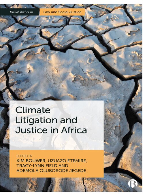 Title details for Climate Litigation and Justice in Africa by Pia Rebelo - Available